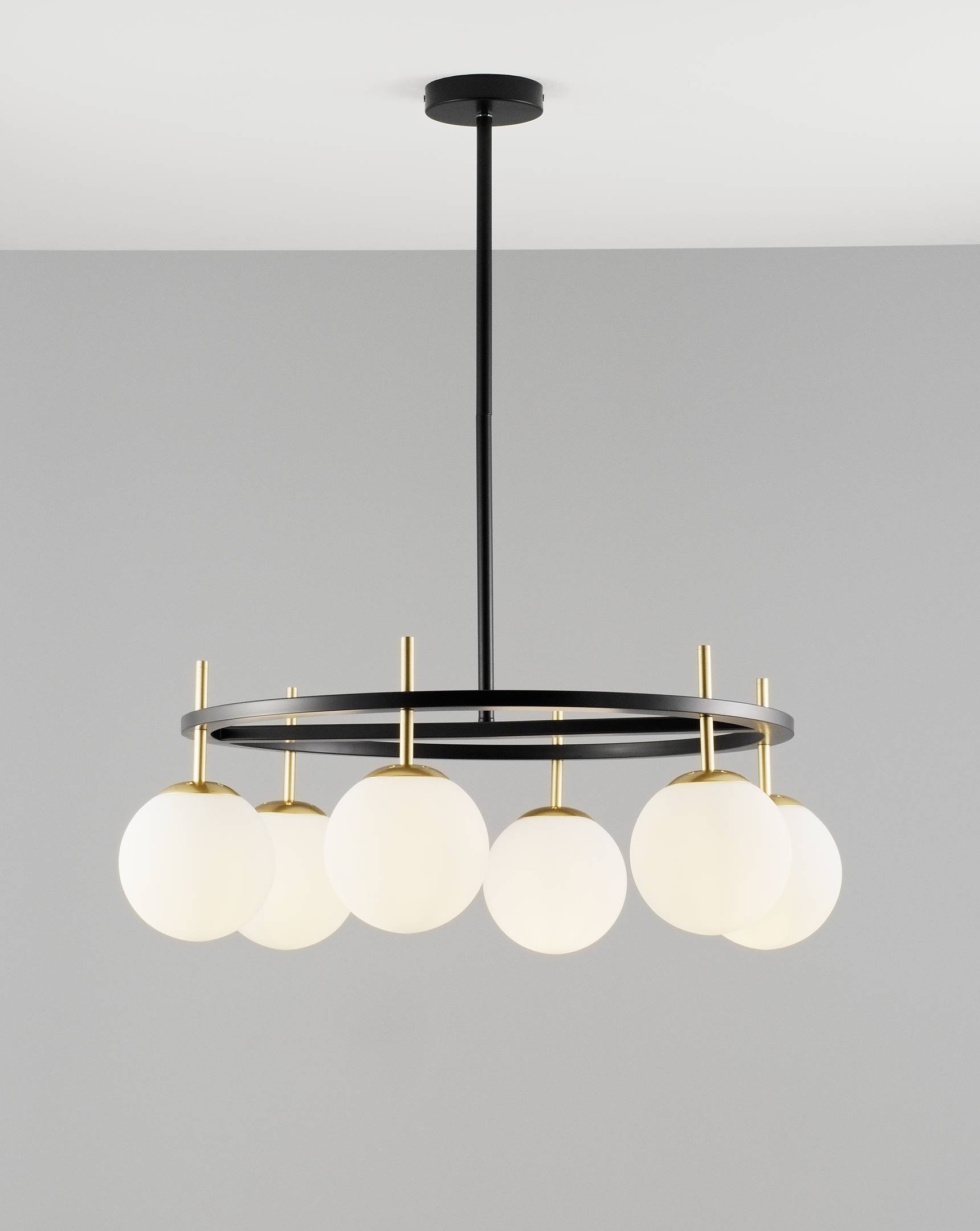 Люстра на штанге Moderli V3000-6C Lana 6*E14*5W